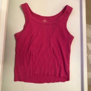 Ribbed baby tank top